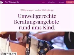 Sites similar to diewickelecke.de