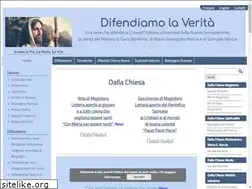 Sites similar to difendiamolaverita.it