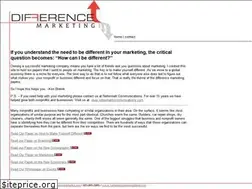 Sites similar to differencemarketing.com