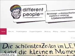 Sites similar to different-people.de