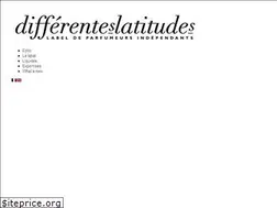 Sites similar to differenteslatitudes.com