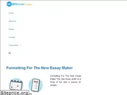 Sites similar to differentessays.com