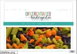 Sites similar to differentiatedkindergarten.com