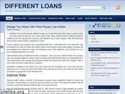 Sites similar to differentloans.com