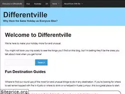 Sites similar to differentville.com