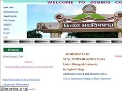 Sites similar to digboicollege.com