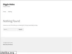Sites similar to digginholes.com