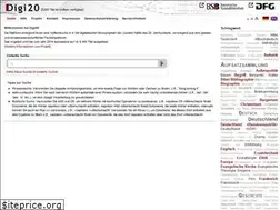 Sites similar to digi20.digitale-sammlungen.de