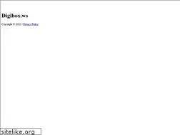 Sites similar to digibox.ws