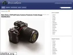 Sites similar to digicamgeek.com