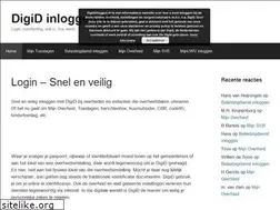 Sites similar to digidinloggen.nl