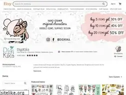 Sites similar to digikika.etsy.com