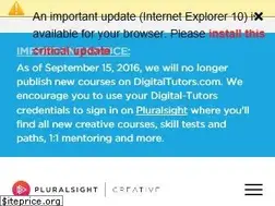 Sites similar to digital-tutors.com