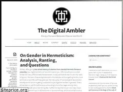 Sites similar to digitalambler.com