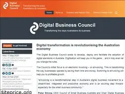 Sites similar to digitalbusinesscouncil.com.au