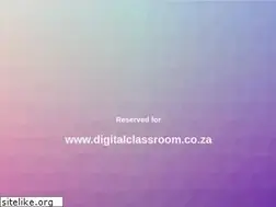 Sites similar to digitalclassroom.co.za