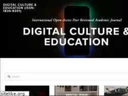 Sites similar to digitalcultureandeducation.com