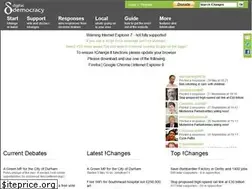 Sites similar to digitaldemocracy.org.uk