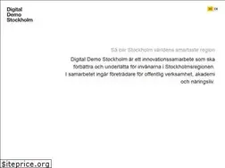 Sites similar to digitaldemostockholm.com