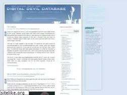 Sites similar to digitaldevildb.com