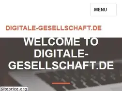 Sites similar to digitale-gesellschaft.de