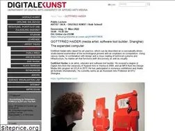 Sites similar to digitalekunst.ac.at