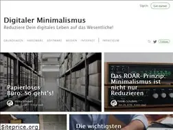 Sites similar to digitaler-minimalismus.de