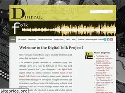 Sites similar to digitalfolk.org