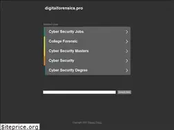 Sites similar to digitalforensics.pro