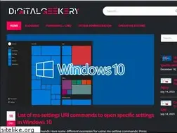 Sites similar to digitalgeekery.com