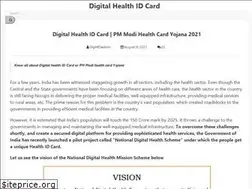 Sites similar to digitalhealthcard.in