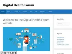 Sites similar to digitalhealthforum.co.uk