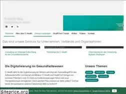 Sites similar to digitalhealthtech.de