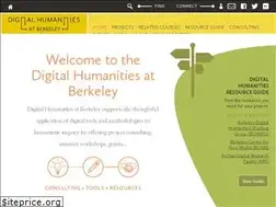 Sites similar to digitalhumanities.berkeley.edu