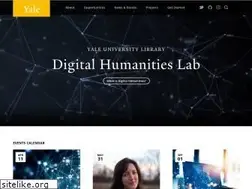 Sites similar to digitalhumanities.yale.edu