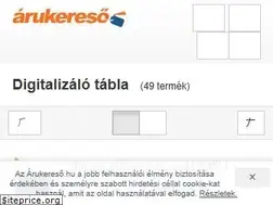 Sites similar to digitalizalo-tabla.arukereso.hu