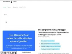 Sites similar to digitalmarketing4bloggers.com