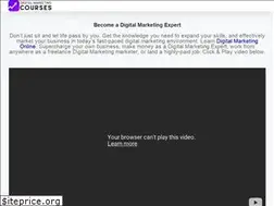 Sites similar to digitalmarketingcourses.online