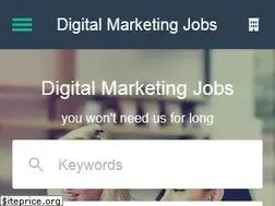 Sites similar to digitalmarketingjobs.uk