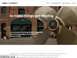 Sites similar to digitalmovements.de