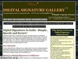 Sites similar to digitalsignaturegallery.in