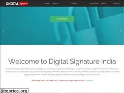 Sites similar to digitalsignatureindia.co.in