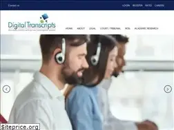 Sites similar to digitaltranscripts.com.au
