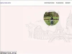 Sites similar to digitaltravelnotes.com