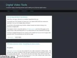 Sites similar to digitalvideotools.org