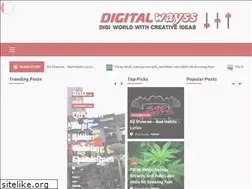 Sites similar to digitalwayss.com