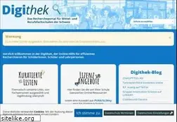 Sites similar to digithek.ch