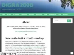 Sites similar to digra2020.org