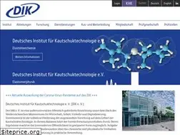 Sites similar to dikautschuk.de