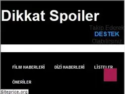 Sites similar to dikkatspoiler.com